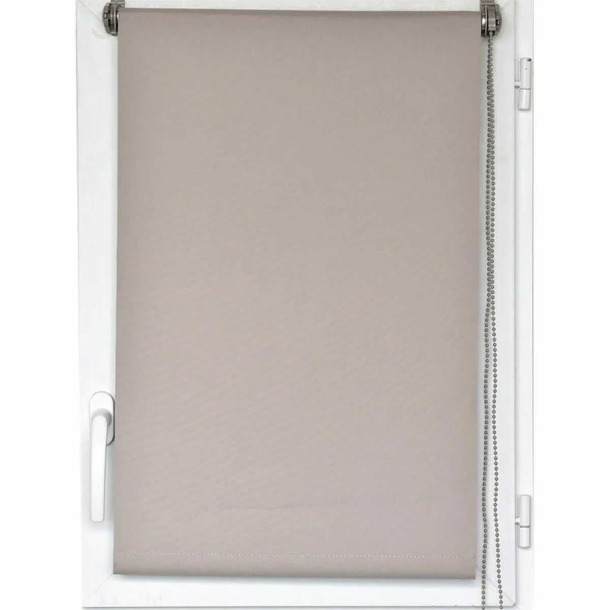 LUANCE Store enrouleur occultant Uni (90 x 180 cm) Beige Taupe Clearance
