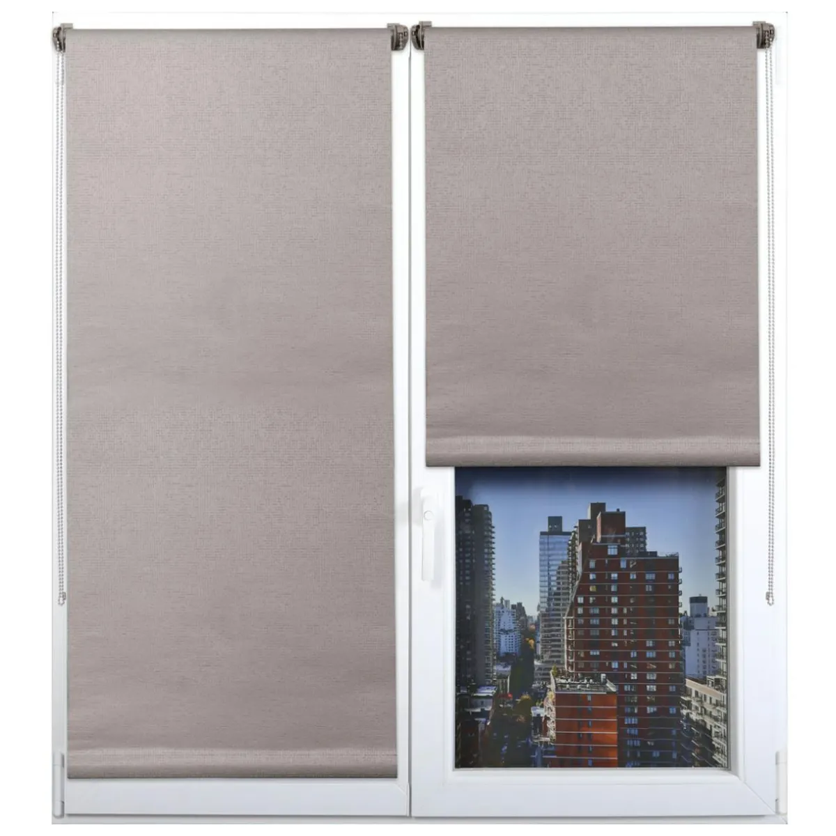 LUANCE Store enrouleur occultant (60 x 180 cm) Lio Taupe Clearance