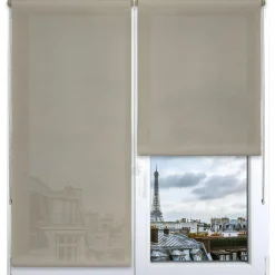 LUANCE Store enrouleur tamisant (75 x 180 cm) Pure Taupe Outlet