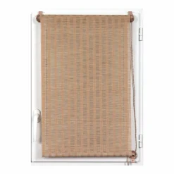 LUANCE Store enrouleur tamisant (60 x 180 cm) Rayures Beige Best