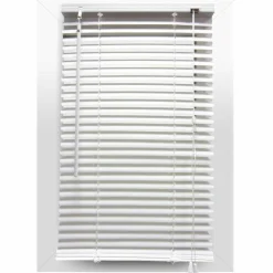 LUANCE Store vénitien (60 x 130 cm) PVC Blanc Clearance