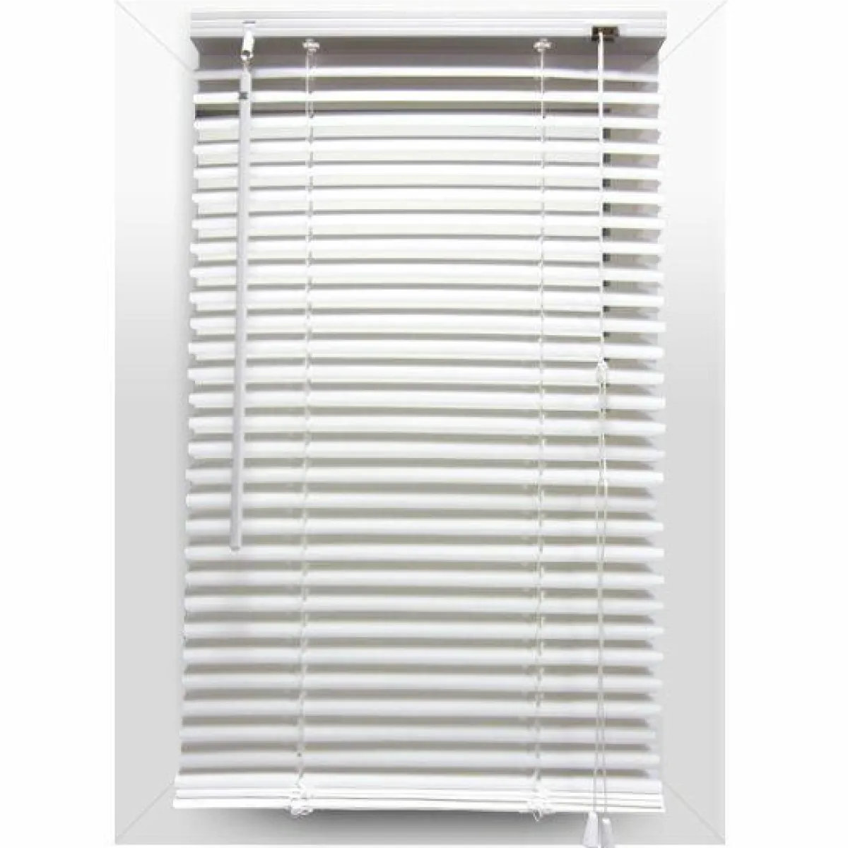 LUANCE Store vénitien (60 x 130 cm) PVC Blanc Clearance