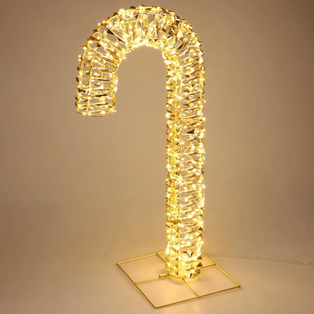 KOOPMAN Sucre d'ge lumineux 400 LED (H75 cm) Christmas Or Discount