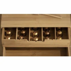 ATMOSPHERA Support à cafetière avec tiroirs range capsule (34 x H14 cm) Siao Naturel Online