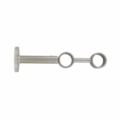 LUANCE Support tringle double extensible (L190- L230 / D28 mm) Lino mat Argent Online
