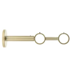 LUANCE Suppt tringle double fixe métal (L190 cm / D28 mm) Lino Or Sale
