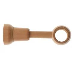 LUANCE Support tringle extensible bois (L140 - 160 / D28 mm) Nils Vernis Beige Sale