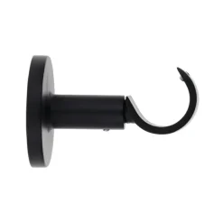 LUANCE Support tringle fixe (L65 / D28 mm) Lino gouttière mat Noir Online