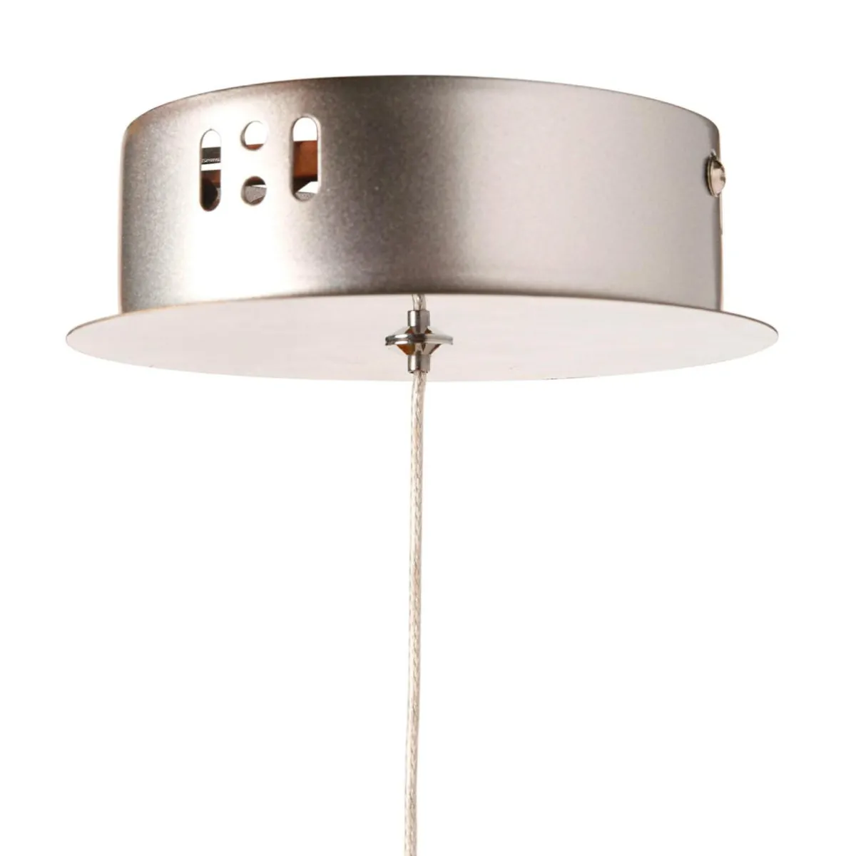 OSTARIA Suspension aluminium sixties LED (D20 cm) UFO Transparent Outlet