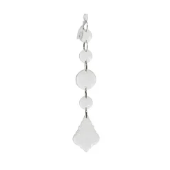KAEMINGK Suspension décorative (H15 cm) Perles de Noël Transparent Hot
