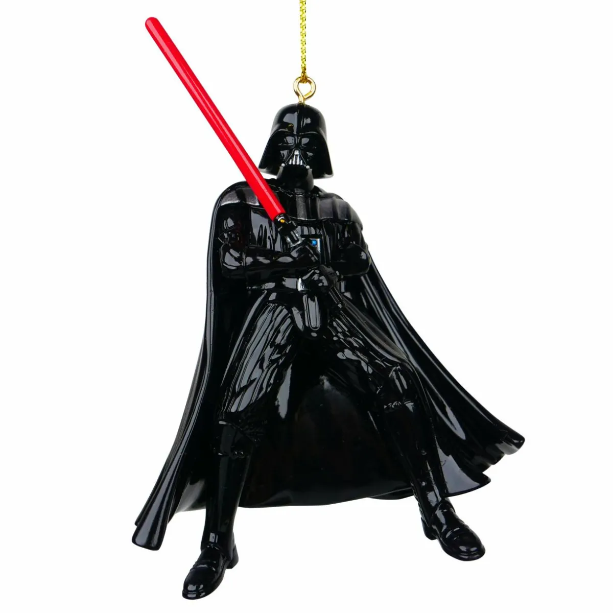 CHRISTMAS INSPIRATIONS Suspension de fête (H12 cm) Disney Star Wars Dark Vador Noir New