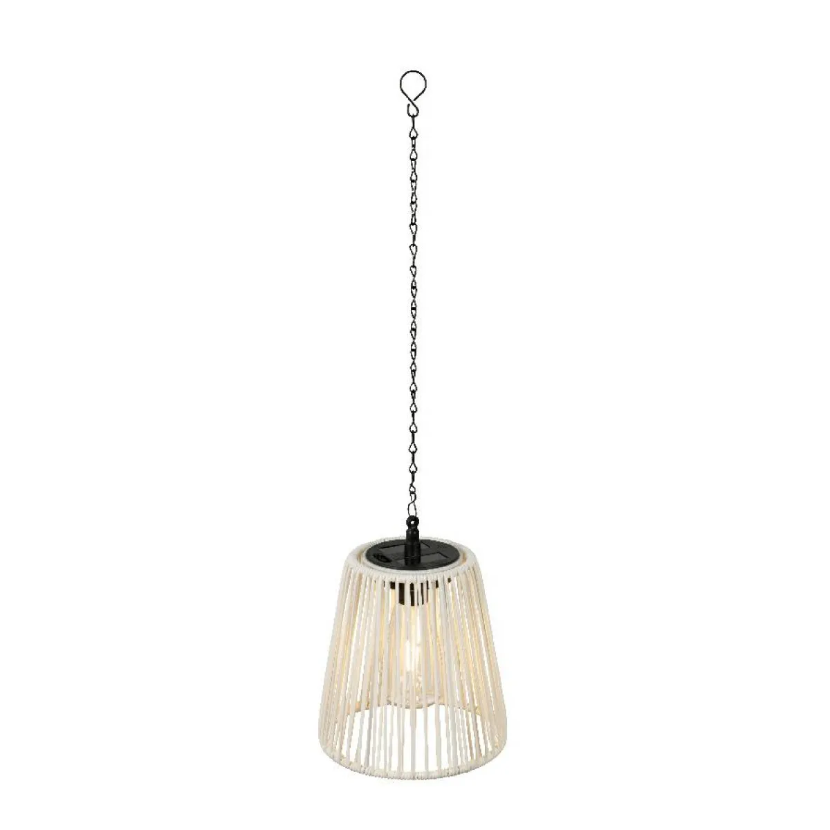 KAEMINGK Suspension de jardin solaire LED (H58 cm) Midtown Blanc New