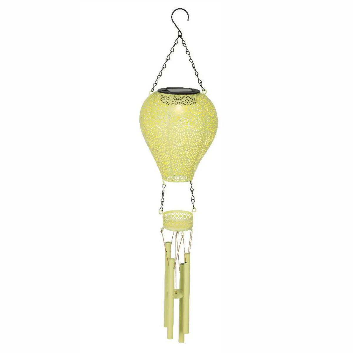 KAEMINGK Suspension de jardin solaire LED (H56 cm) Montgolfière e Vert Sale