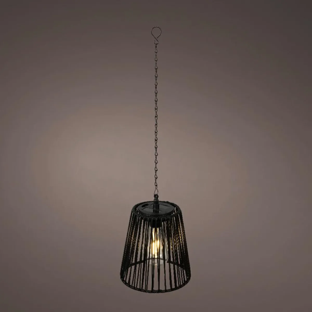 KAEMINGK Suspension de jardin solaire LED (H58 cm) Midtown Noir Best