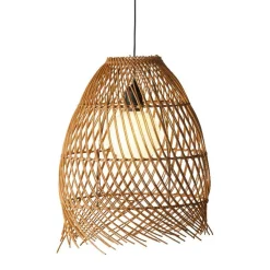 #N/A Suspension de jardin solaire LED (D28 cm) Tropical Marron Hot