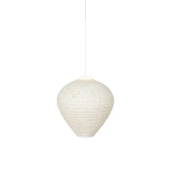 KAEMINGK Suspension de jardin solaire (H28 cm) Lanterne ajourée he Blanc Discount
