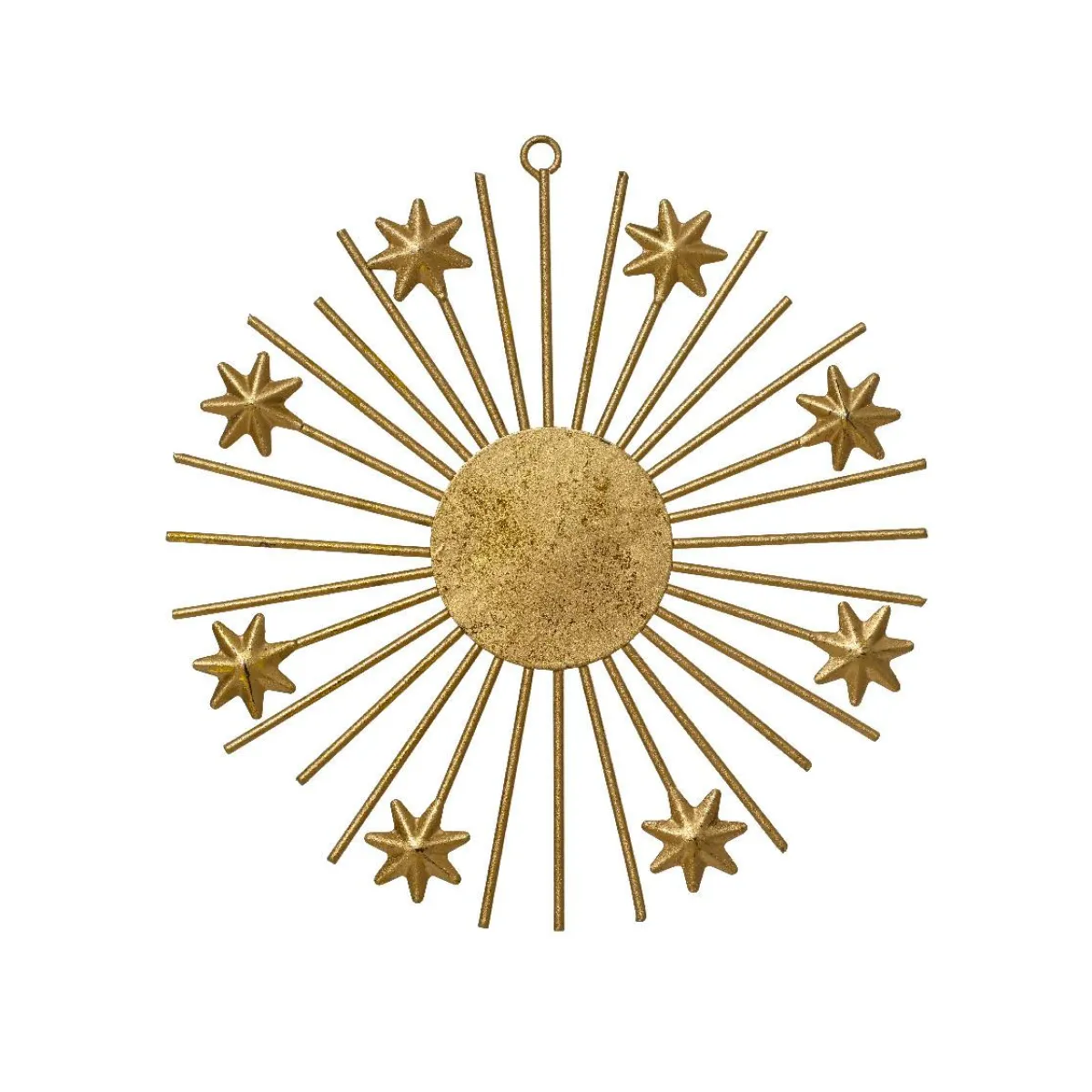 KAEMINGK Suspension de Noël en métal (D15 cm) Lueur d'étoiles Or Sale