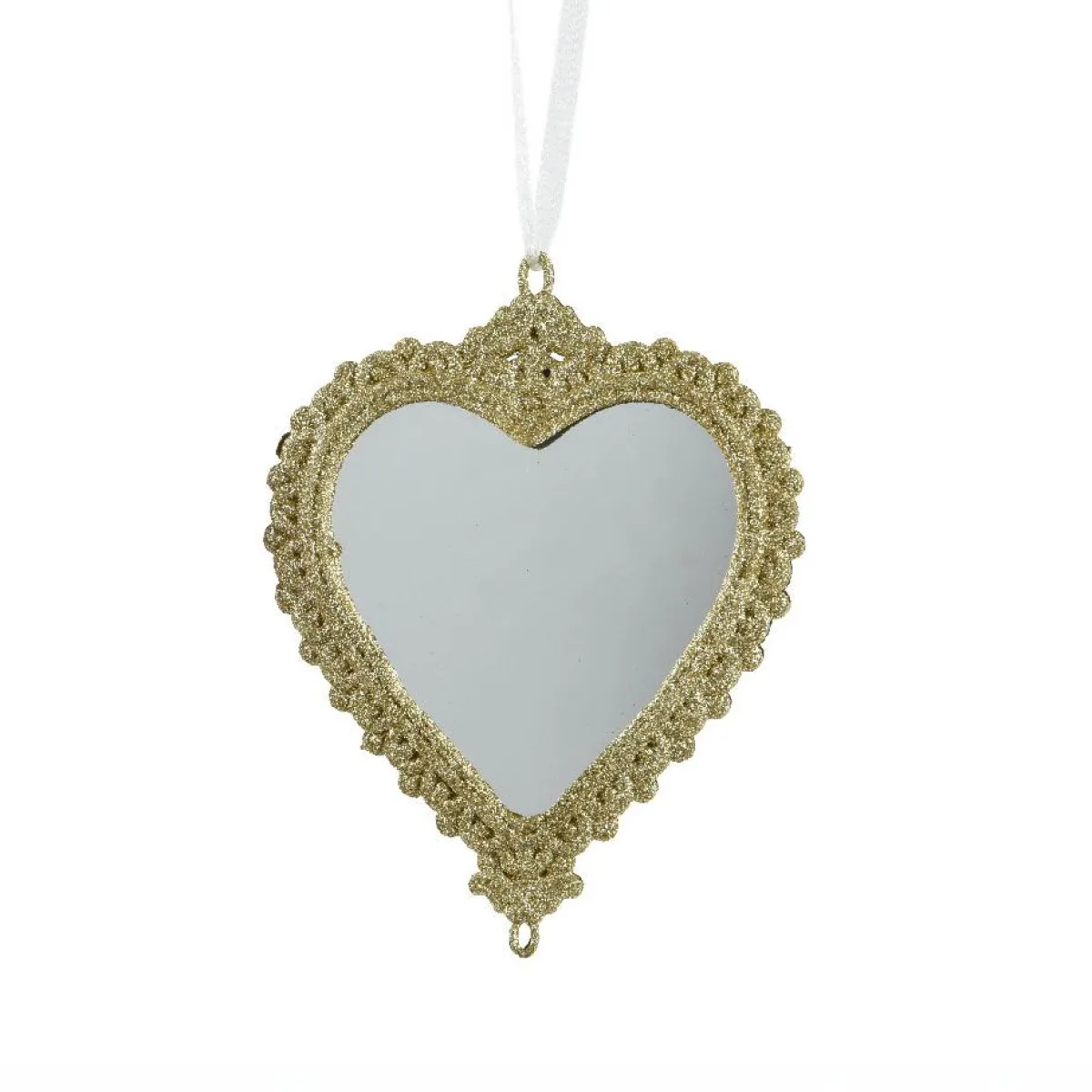 KAEMINGK Suspension de Noël (H14 cm) Cœur bohème Or Clearance