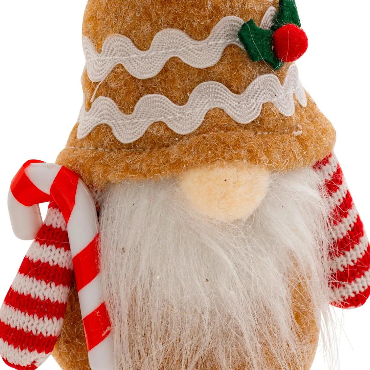 JJA Suspension de Noël (H14 cm) Lutin gourmand Marron clair Outlet