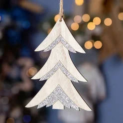 KAEMINGK Suspension de Noël (H10 cm) Maé Argent Online