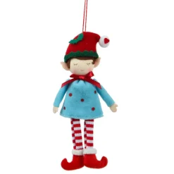 KAEMINGK Suspension de Noël (H17 cm) Nougatine Alice Multicolore