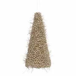 FEERIC LIGHTS Suspension de Noël (H15 cm) Sapin artistique Champagne Or Clearance