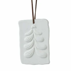 KAEMINGK Suspension de sapin (H10 cm) Oli Blanc Hot