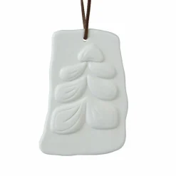 KAEMINGK Suspension de sapin (H10 cm) Mel Blanc Sale