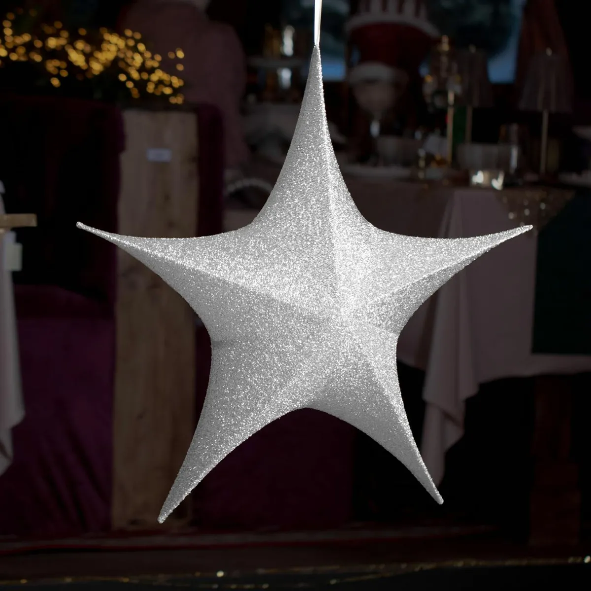 KAEMINGK Suspension géante (D135 cm) Étoile de Noël Christmas Argent Online