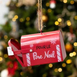 Feeric Lights & Christmas Suspension (H8 cm) Boite aux lettres Rouge Sale
