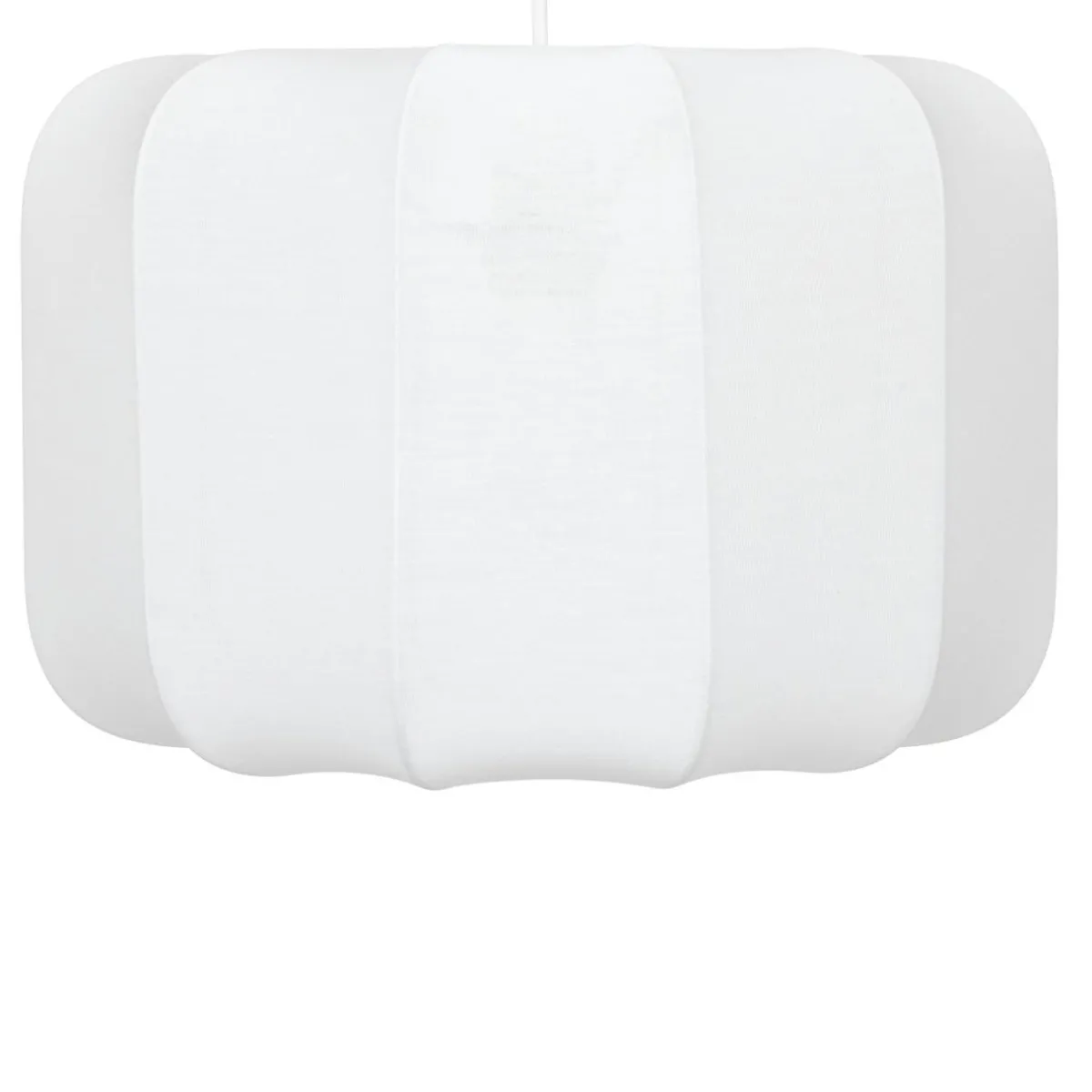 Atmosphera, cru017dateur d'intu017drieur Suspension luminaire coton (37 x 24 cm) Toby Blanc