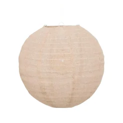 Atmosphera, cru017dateur d'intu017drieur Suspension luminaire lanterne lin (35 cm) Jordy Beige Outlet