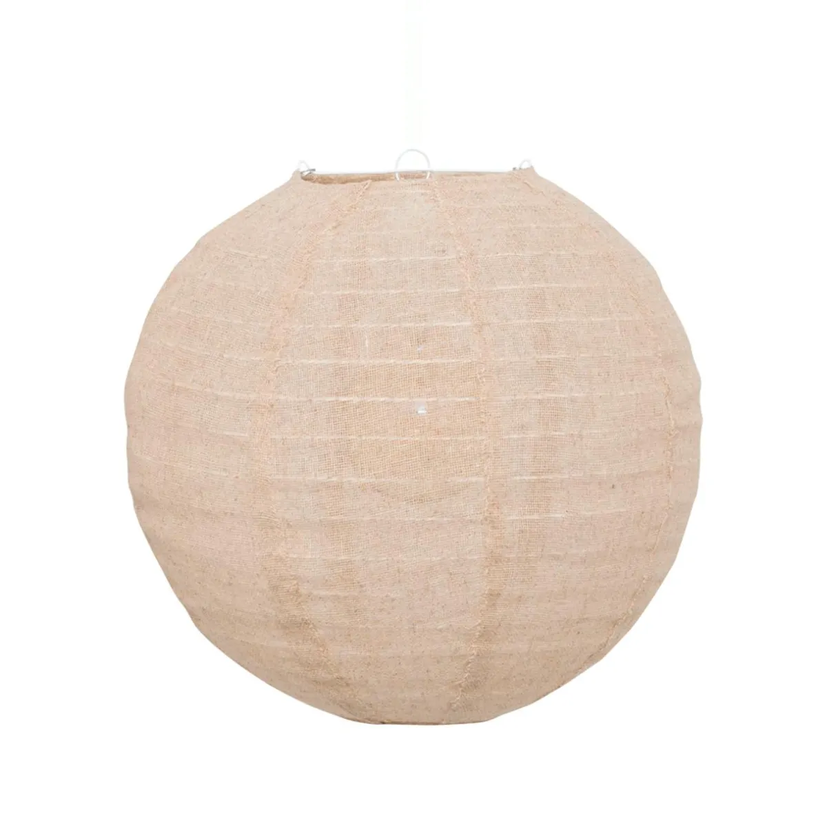 Atmosphera, cru017dateur d'intu017drieur Suspension luminaire lanterne lin (35 cm) Jordy Beige Outlet