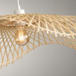 ATMOSPHERA Suspension lumineuse bambou (D75 cm) Tess Naturel Outlet