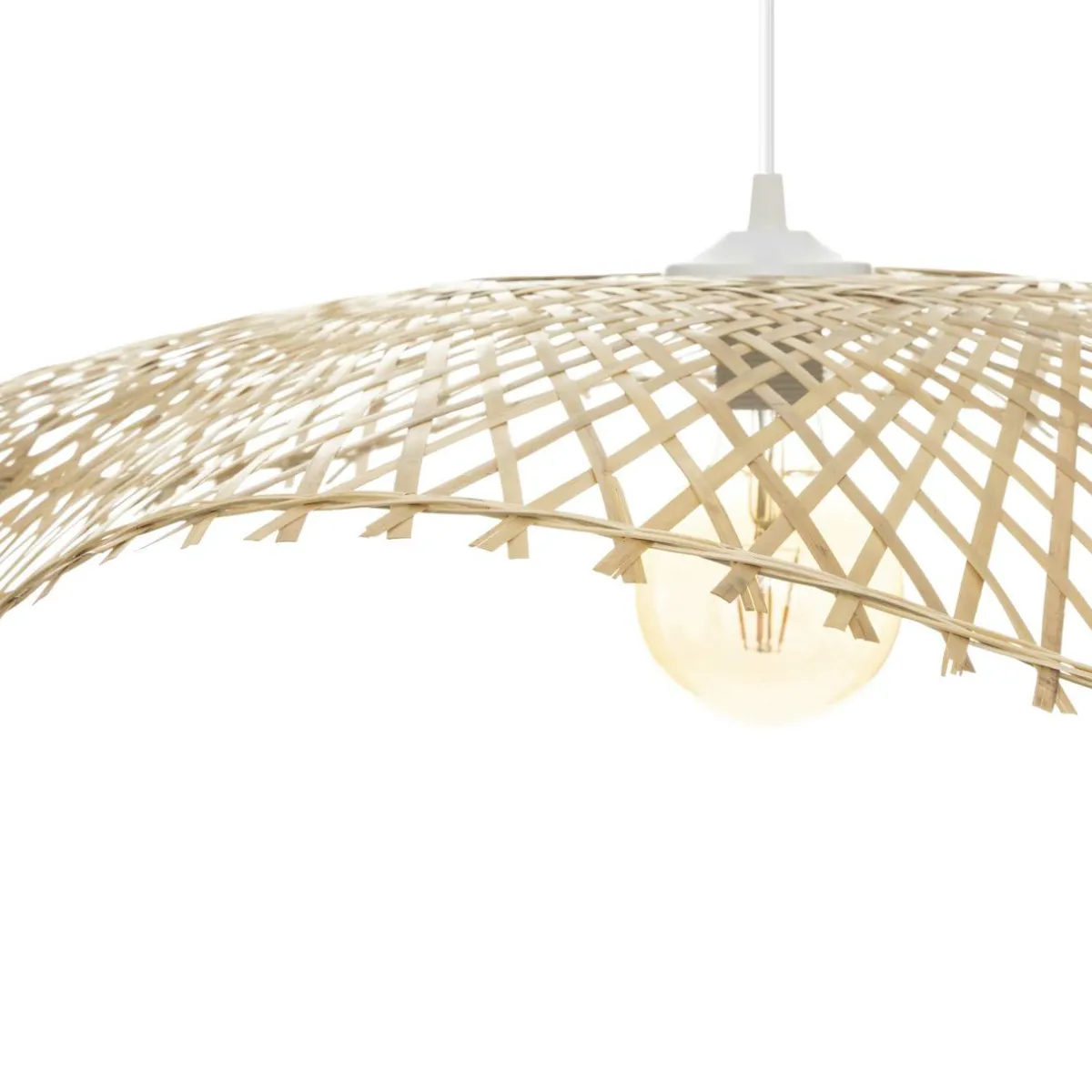 ATMOSPHERA Suspension lumineuse bambou (D75 cm) Tess Naturel Outlet