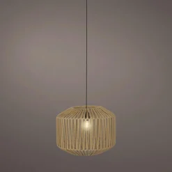 KAEMINGK Suspension lumineuse de jardin 15 LED (D40 cm) Naxos Naturel Outlet