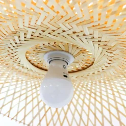 EMINZA Suspension lumineuse en bambou (D75 cm) Mérida Naturel Online