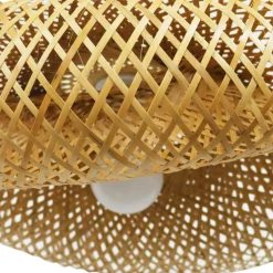 EMINZA Suspension lumineuse en bambou (D50 cm) Marinaly Naturel Online