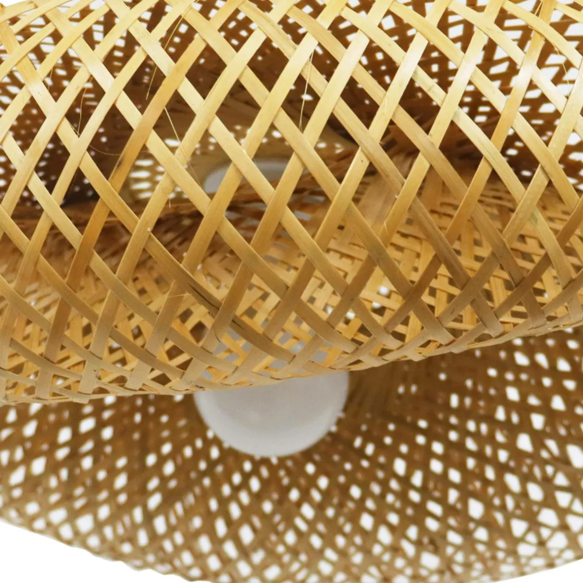 EMINZA Suspension lumineuse en bambou (D50 cm) Marinaly Naturel Online