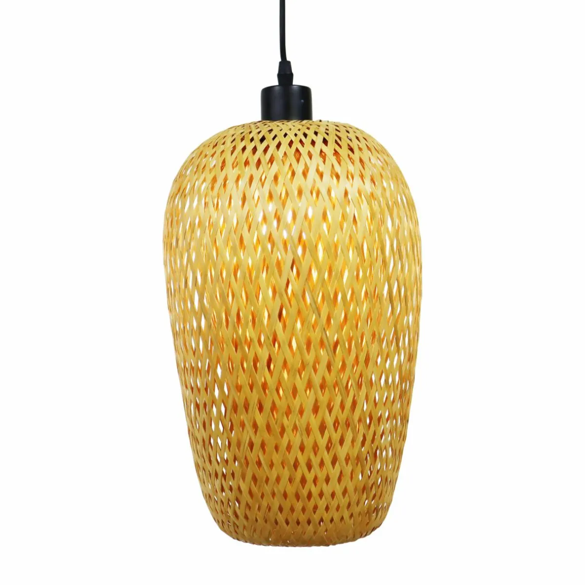 EMINZA Suspension lumineuse en bambou (H35 cm) Fuengirola Naturel Online
