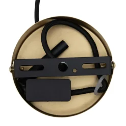Atmosphera, cru017dateur d'intu017drieur Suspension lumineuse en métal (D80 cm) Arlo dé Or Outlet