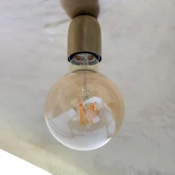 Atmosphera, cru017dateur d'intu017drieur Suspension lumineuse en métal (D80 cm) Arlo dé Or Outlet