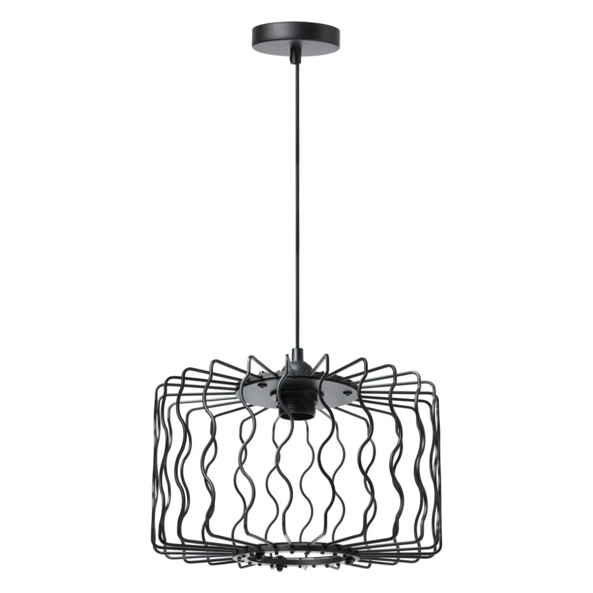 OSTARIA Suspension lumineuse en métal (D30 cm) Julia e Noir New