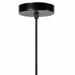 OSTARIA Suspension lumineuse en métal (D30 cm) Asyn Noir Clearance