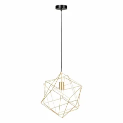 OSTARIA Suspension lumineuse en métal (D40 cm) Céleste Or Best