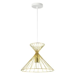 OSTARIA Suspension lumineuse en métal (D26 cm) Giulia Or Clearance