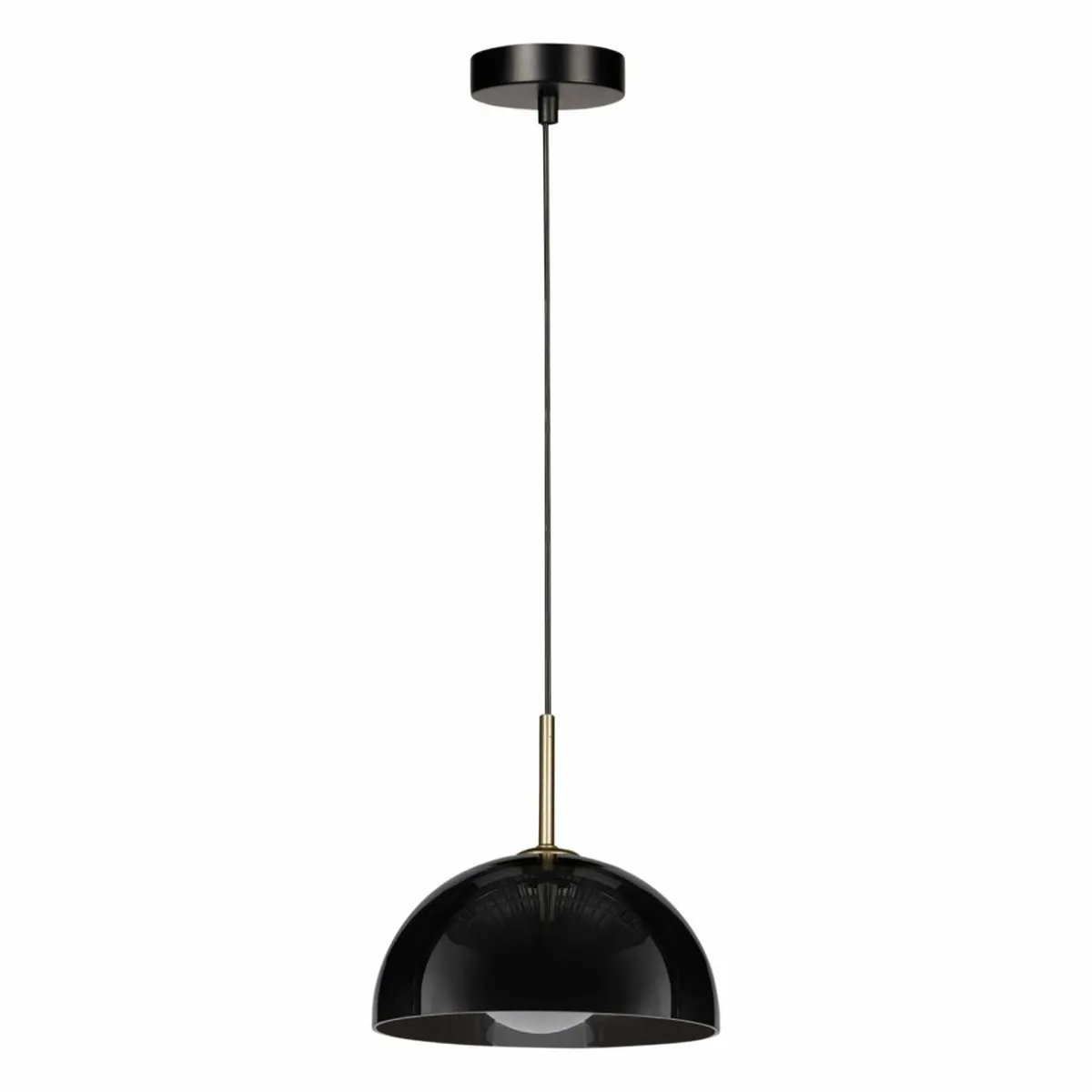 OSTARIA Suspension lumineuse en verre (D20 cm) Luméa Noir Sale