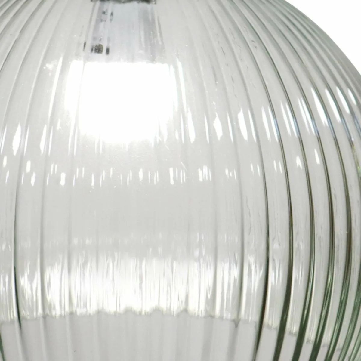 EMINZA Suspension lumineuse en verre (D30 cm) Velden Transparent