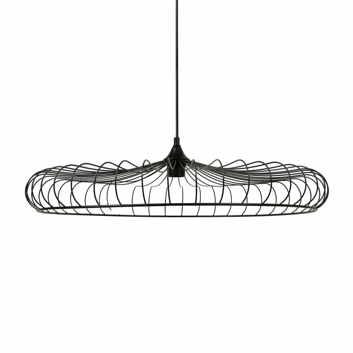 OSTARIA Suspension lumineuse métal (D65,5 cm) Lisa Noir Online