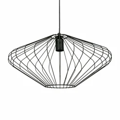 OSTARIA Suspension lumineuse métal (D45 cm) Rosa Noir Discount